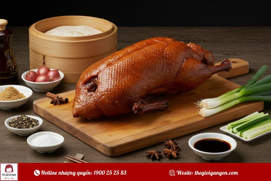 Cách làm vịt quay giòn da chuẩn vị tại nhà ngon như ngoài tiệm