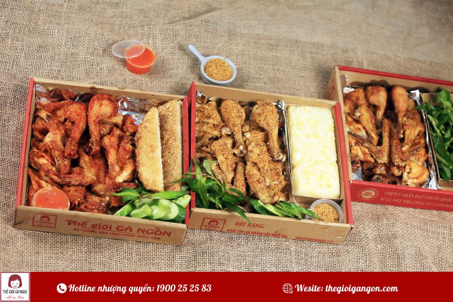 Thưởng thức bữa tiệc đầy đủ trọn vẹn tại Thế Giới Gà Ngon